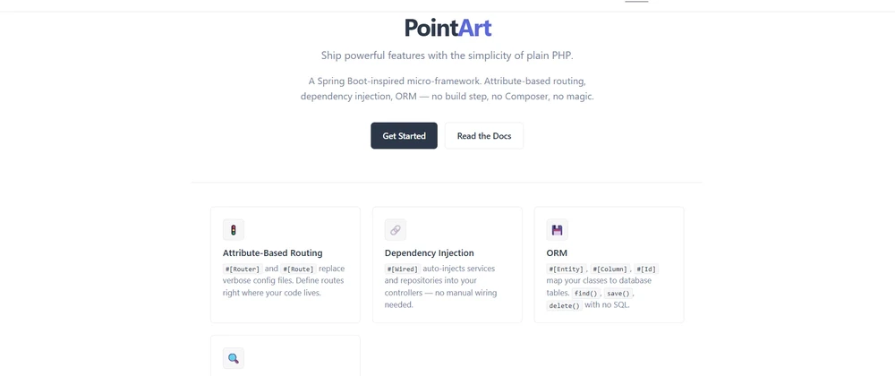 PointArt Framework logo