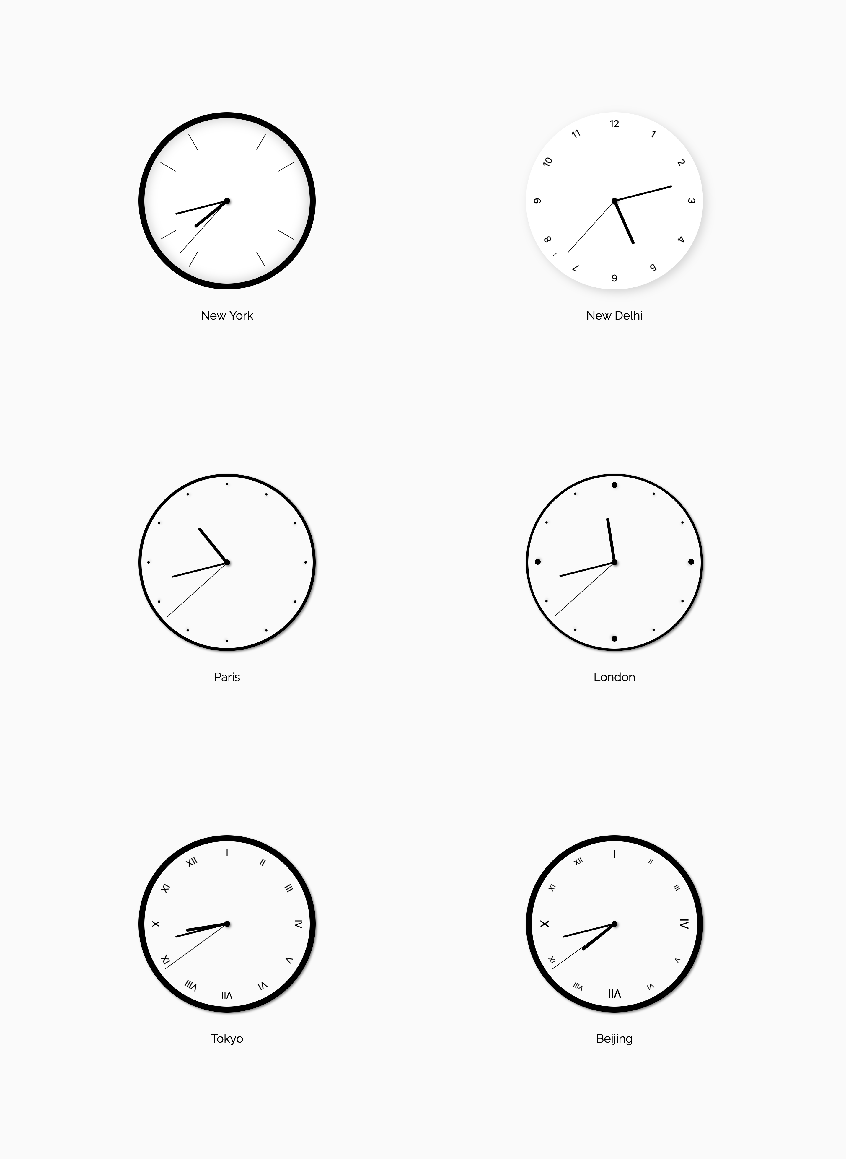 Beautiful Wall Clocks gallery image