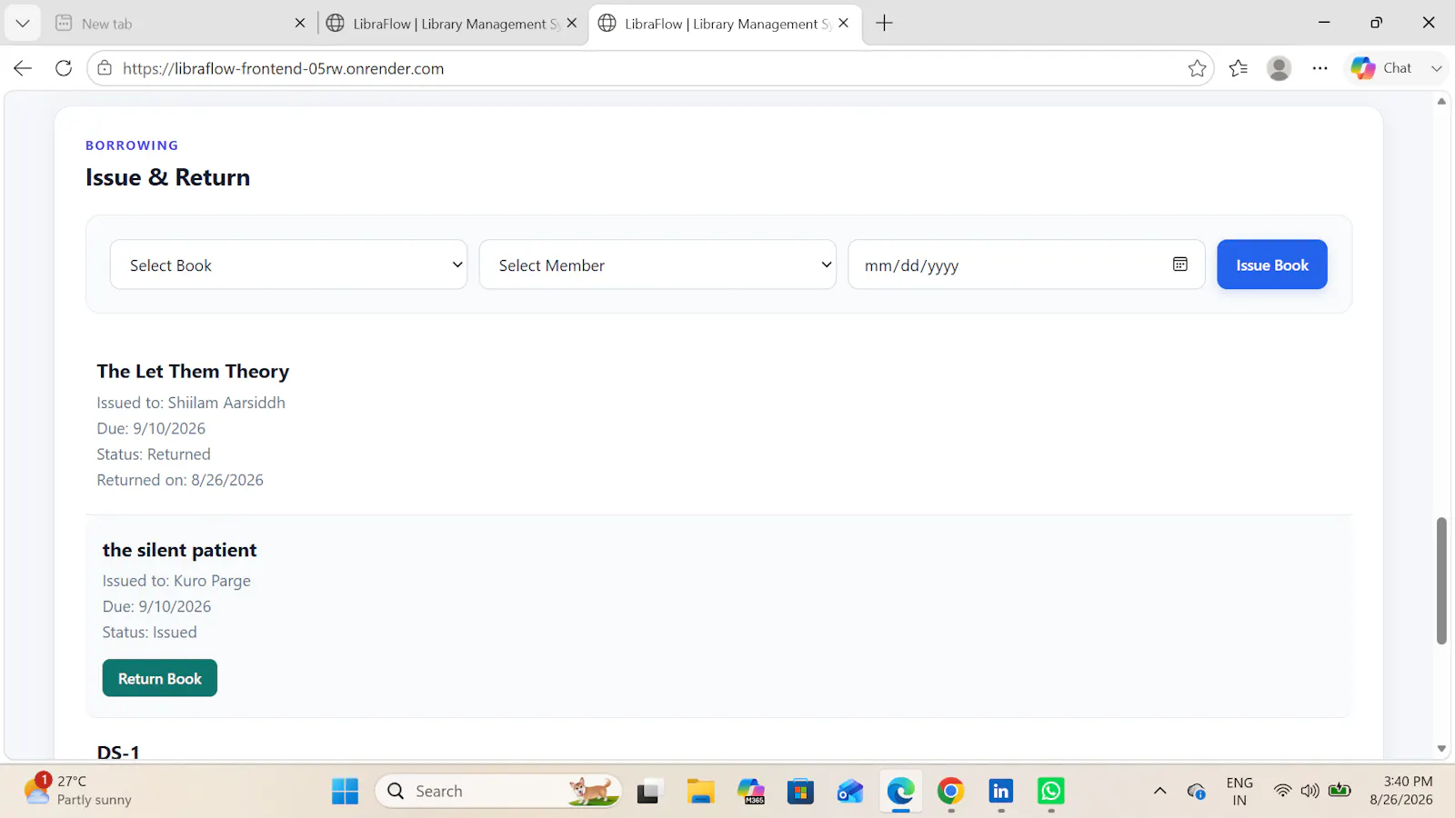 LibraFlow screenshot 4