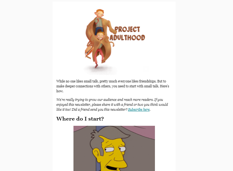 Project Adulthood gallery image