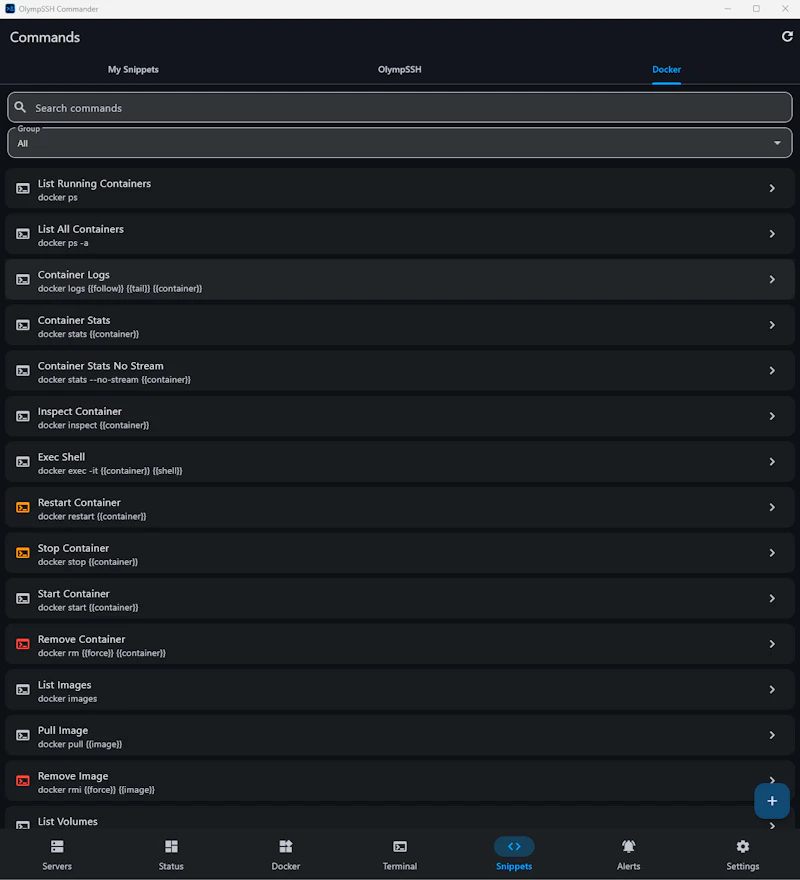 OlympSSH Commander screenshot 9