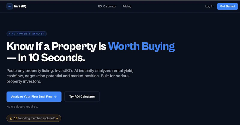InvestIQ screenshot 2