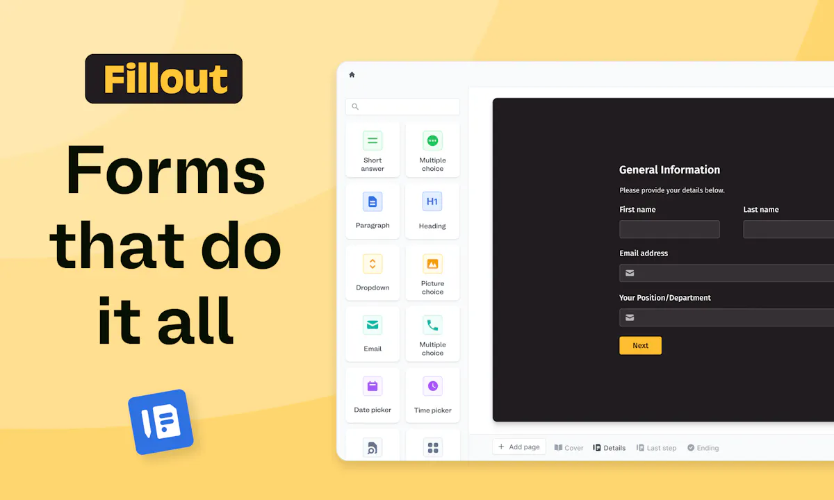 Fillout 2.0