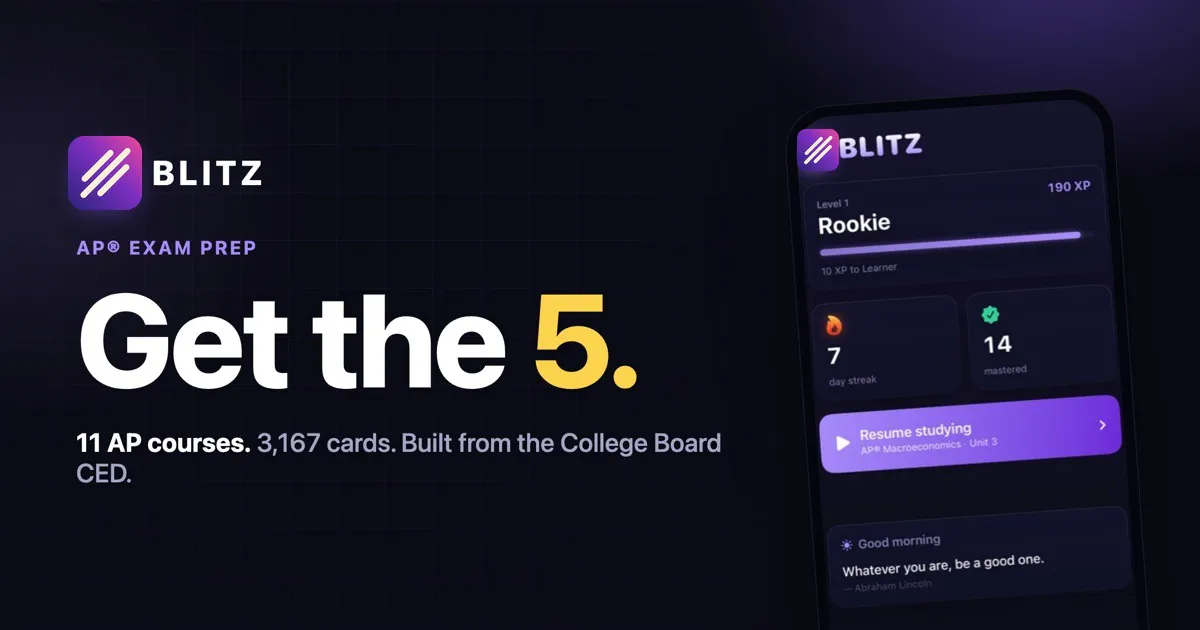 Blitz - AP Exam Prep gallery image