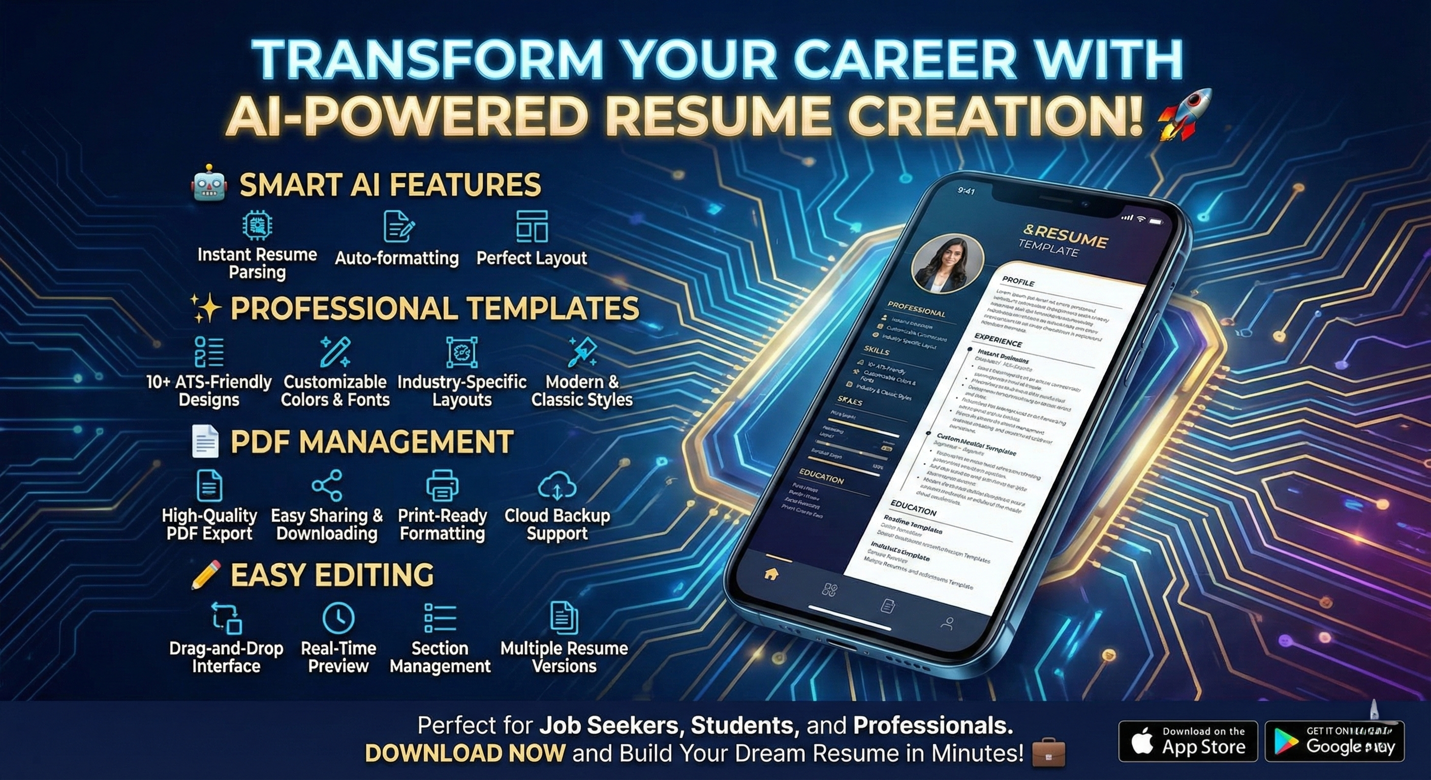 AI Resume Builder & CV Maker gallery image