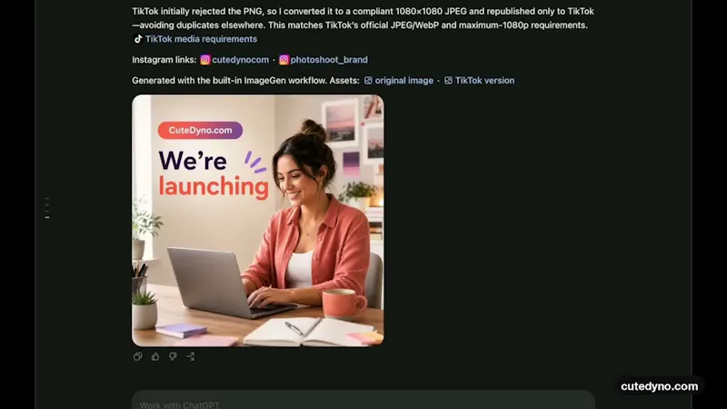 Agentic Social Media Management screenshot 1 (video preview)