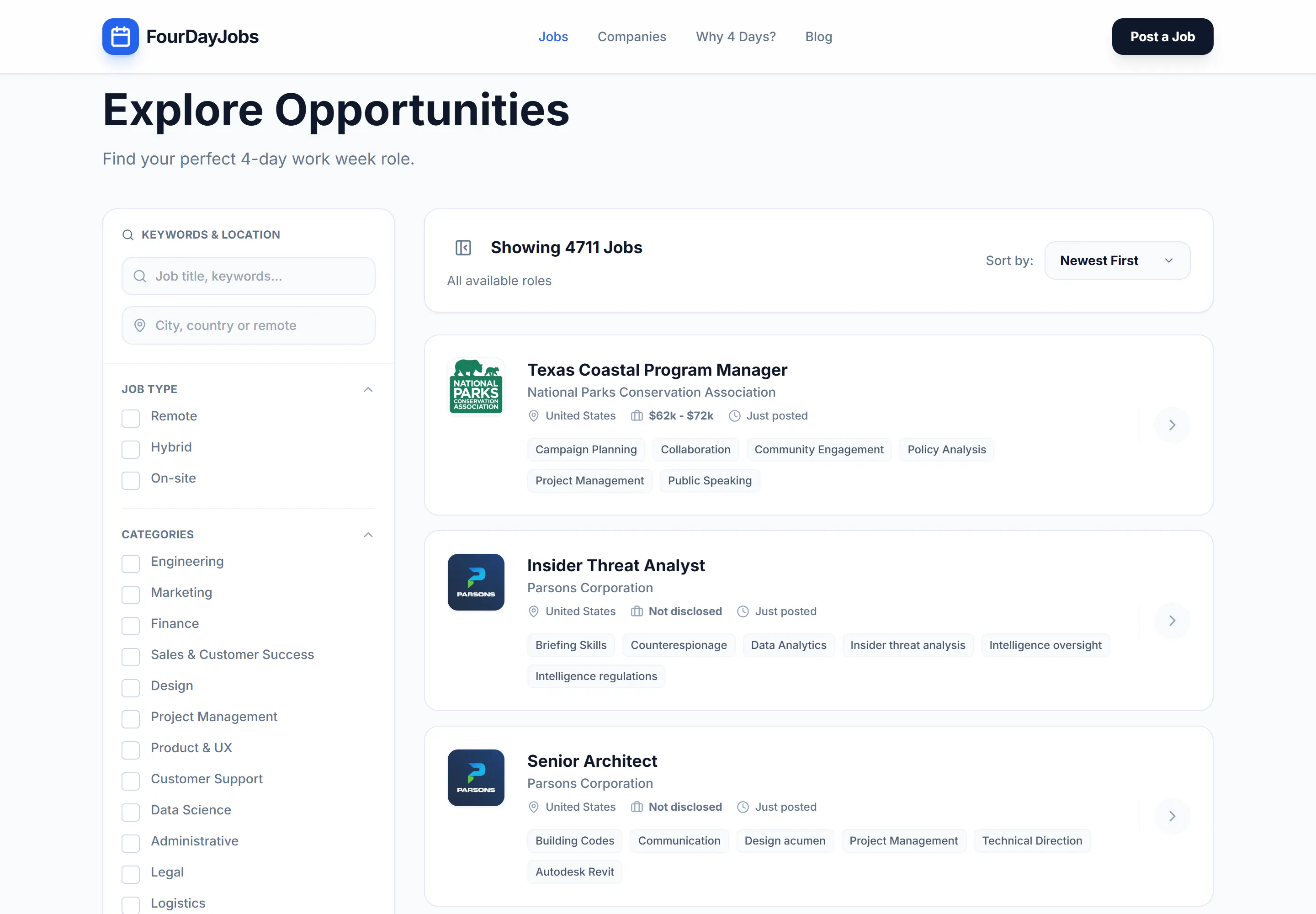 FourDayJobs gallery image