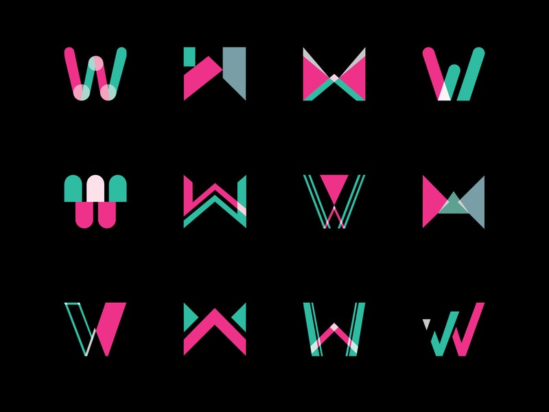 Letter W Logo/Icon Set