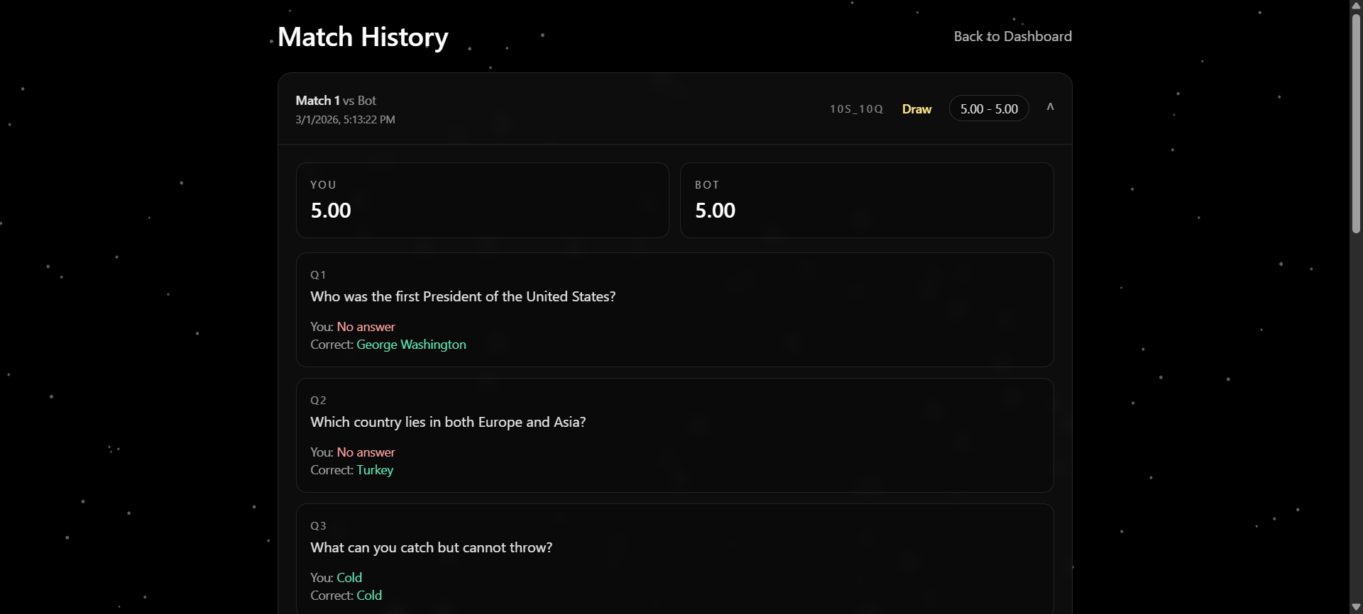 Quizzer - Screenshot 2 showing product features and functionality