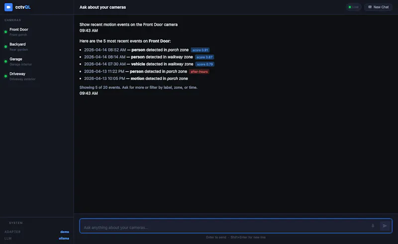 cctvQL screenshot 6