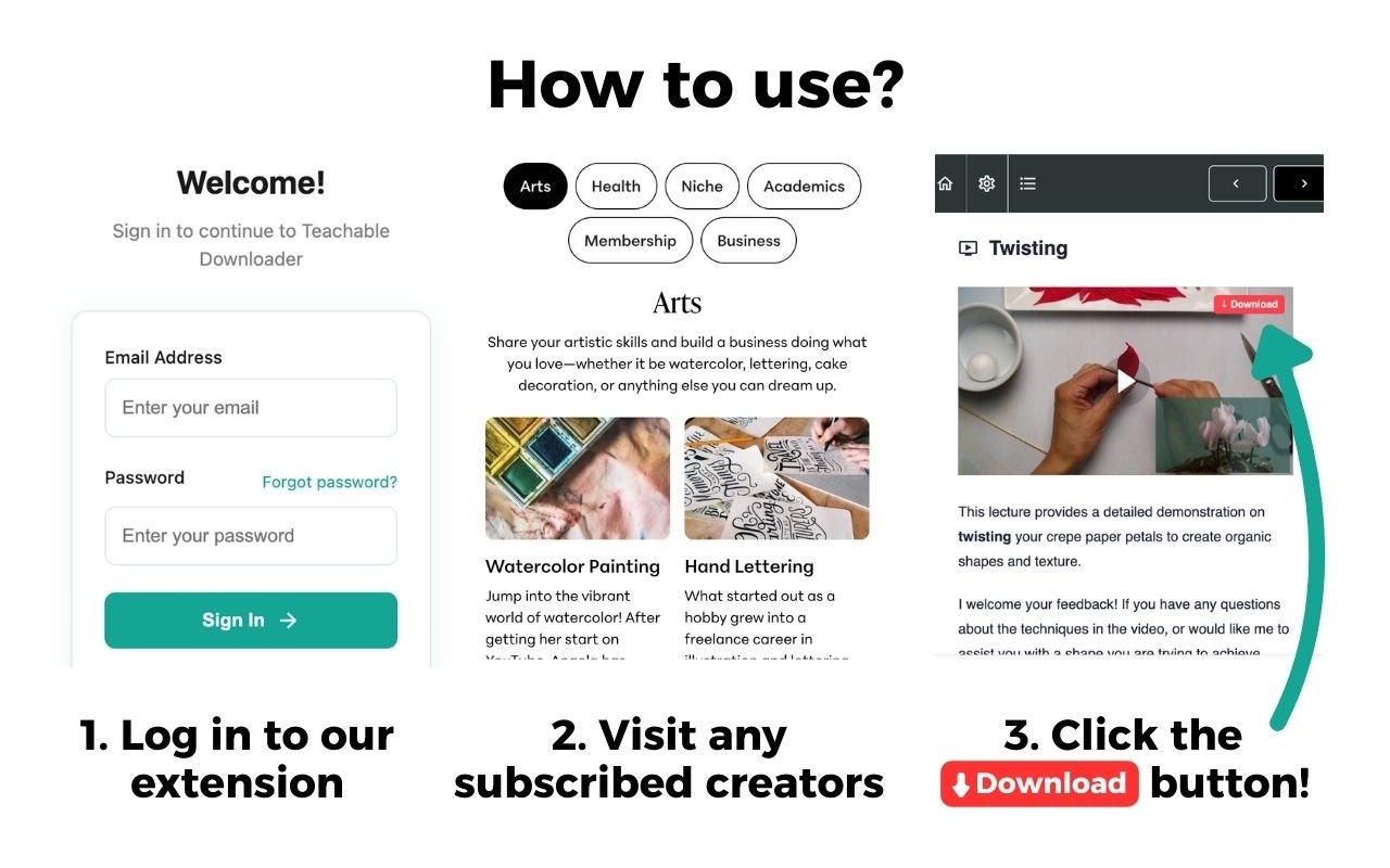 Teachable Downloader gallery image