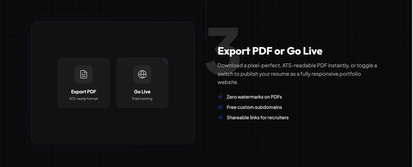 Resumex.dev screenshot 9