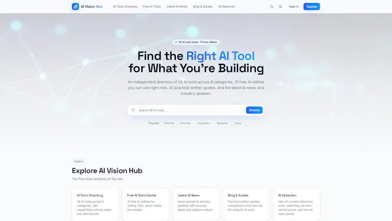 AI Vision Hub screenshot 1
