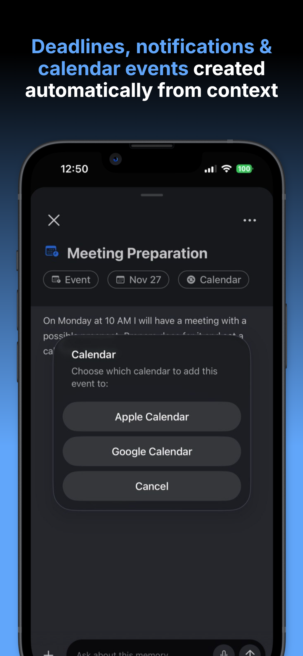 NoteDock - Screenshot 5 showing product features and functionality