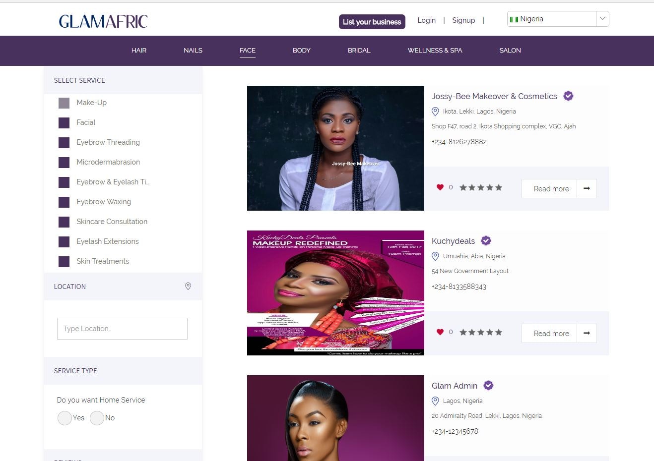 GlamAfric gallery image