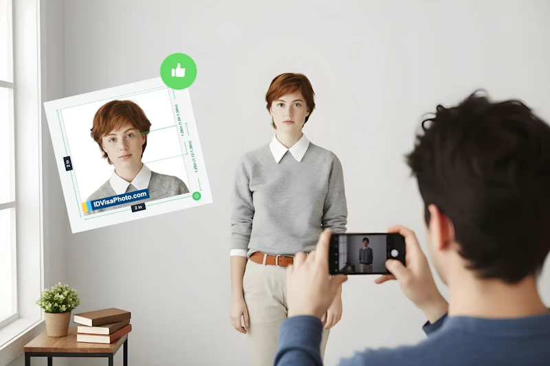 IDVisaPhoto.com: Passport Photo Maker screenshot 2