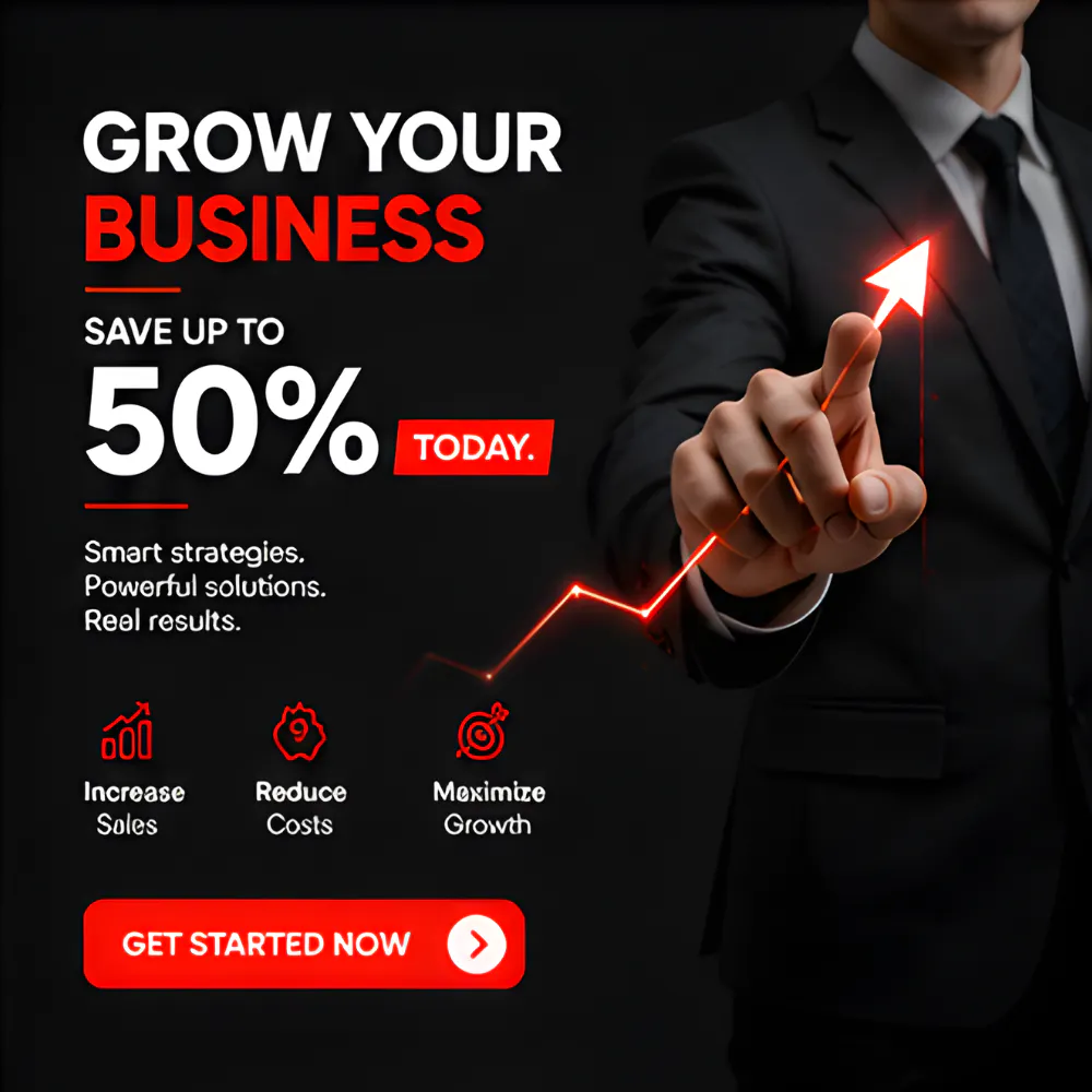 Grow Your Business Save Up To 50% Today.