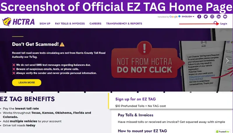 EZTAG screenshot 2