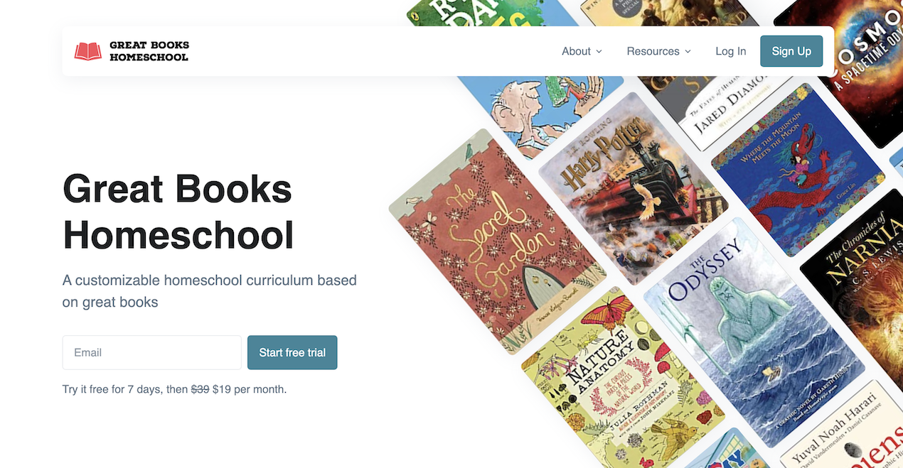 Great Books Homeschool gallery image