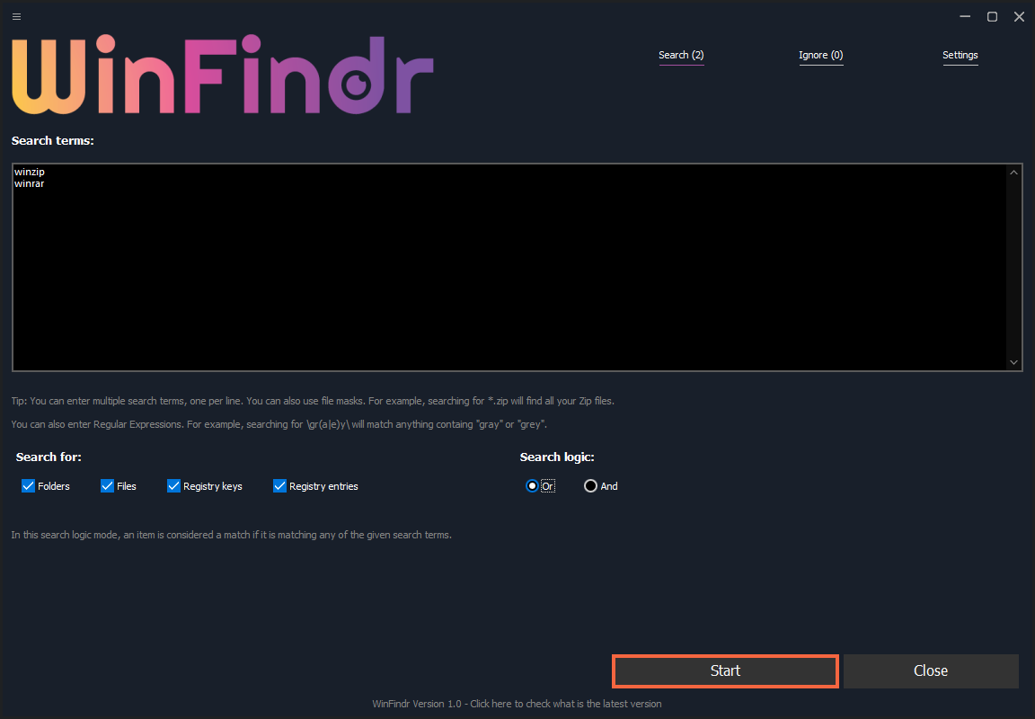 WinFindr gallery image