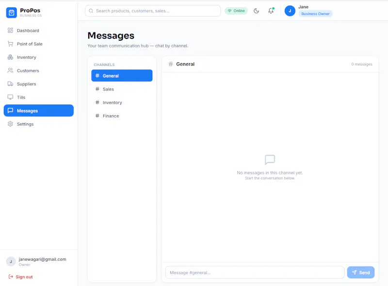 ProPos — Business Operating System screenshot 5