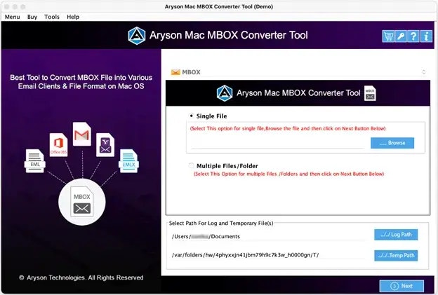 Média Convertisseur MacGater Mbox - Convertir rapidement les fichiers Mbox sur macOS 1