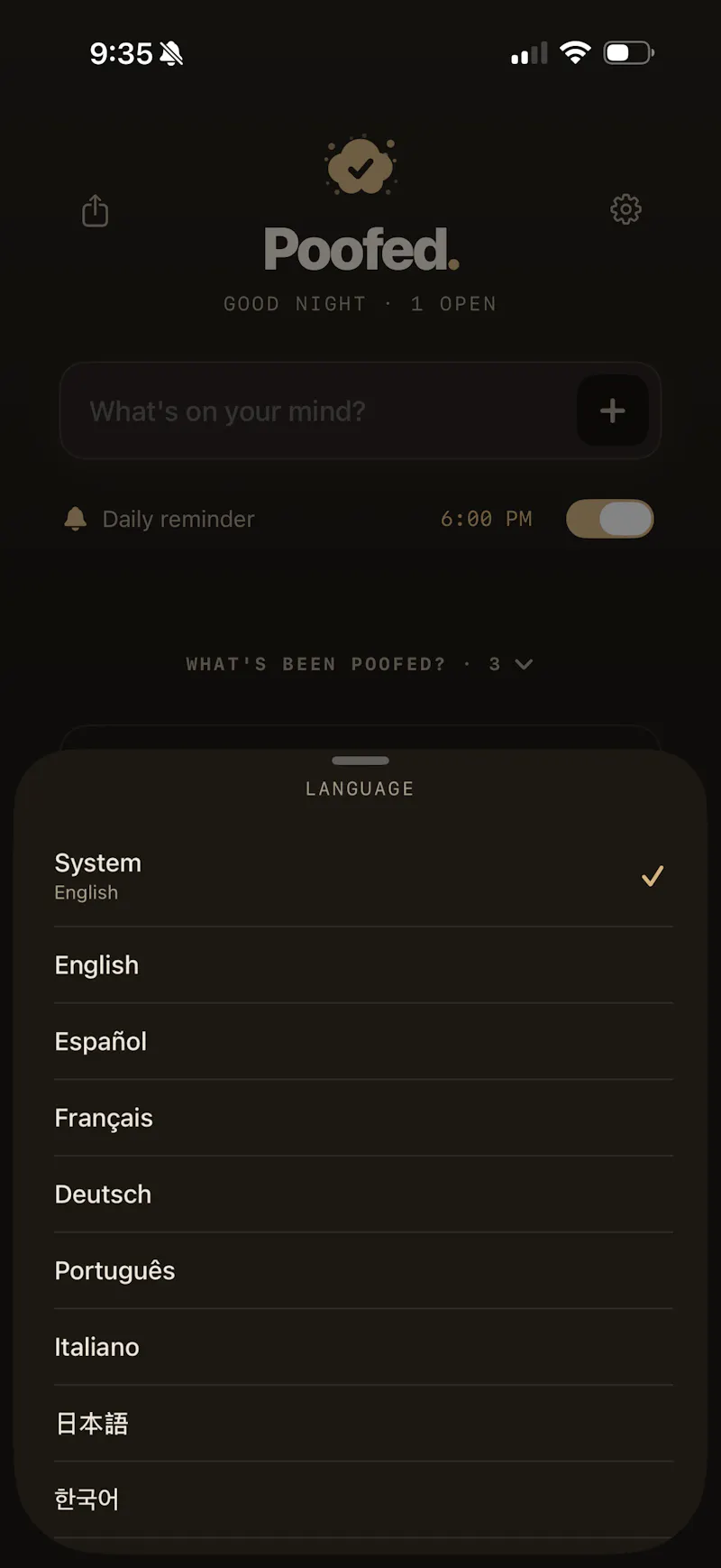 Poofed screenshot 6