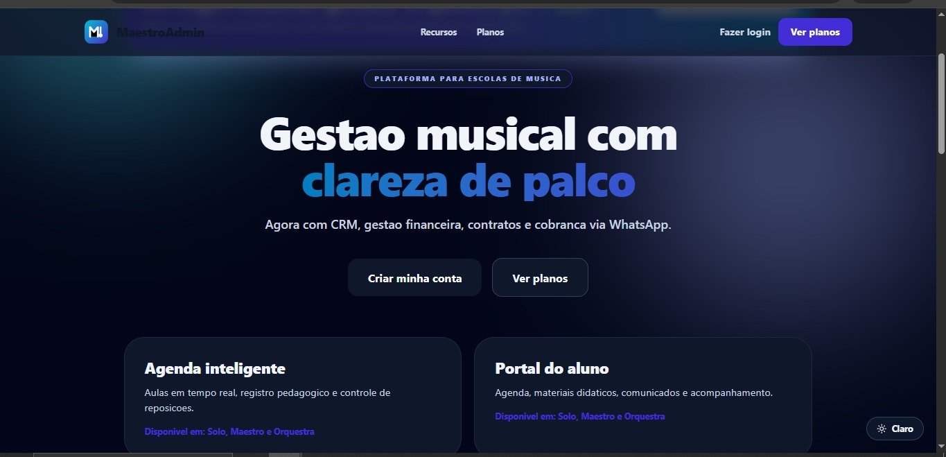 MaestroAdmin gallery image