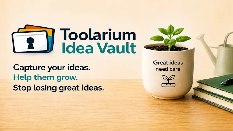 Idea Vault screenshot 1 (video preview)