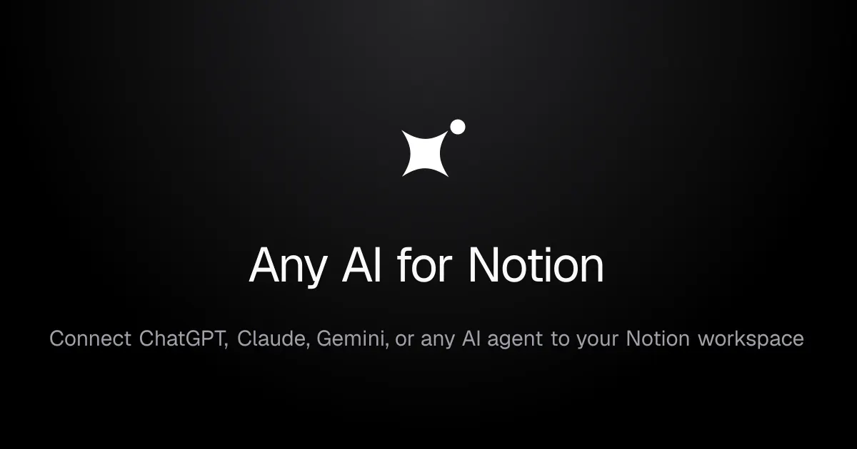 Any AI for Notion gallery image