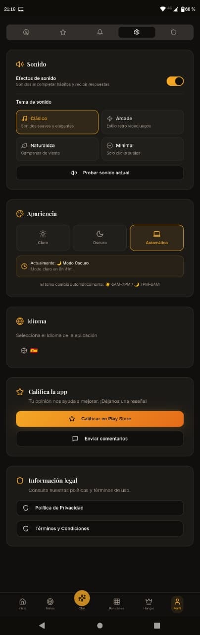 Mentor 1% - App de hábitos gamificada gallery image