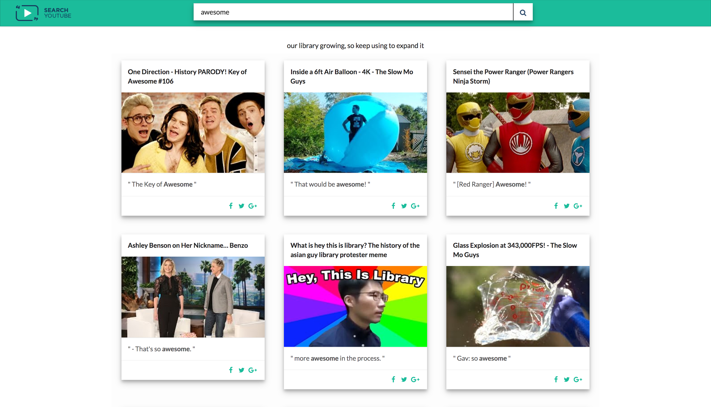 SearchYoutubes gallery image
