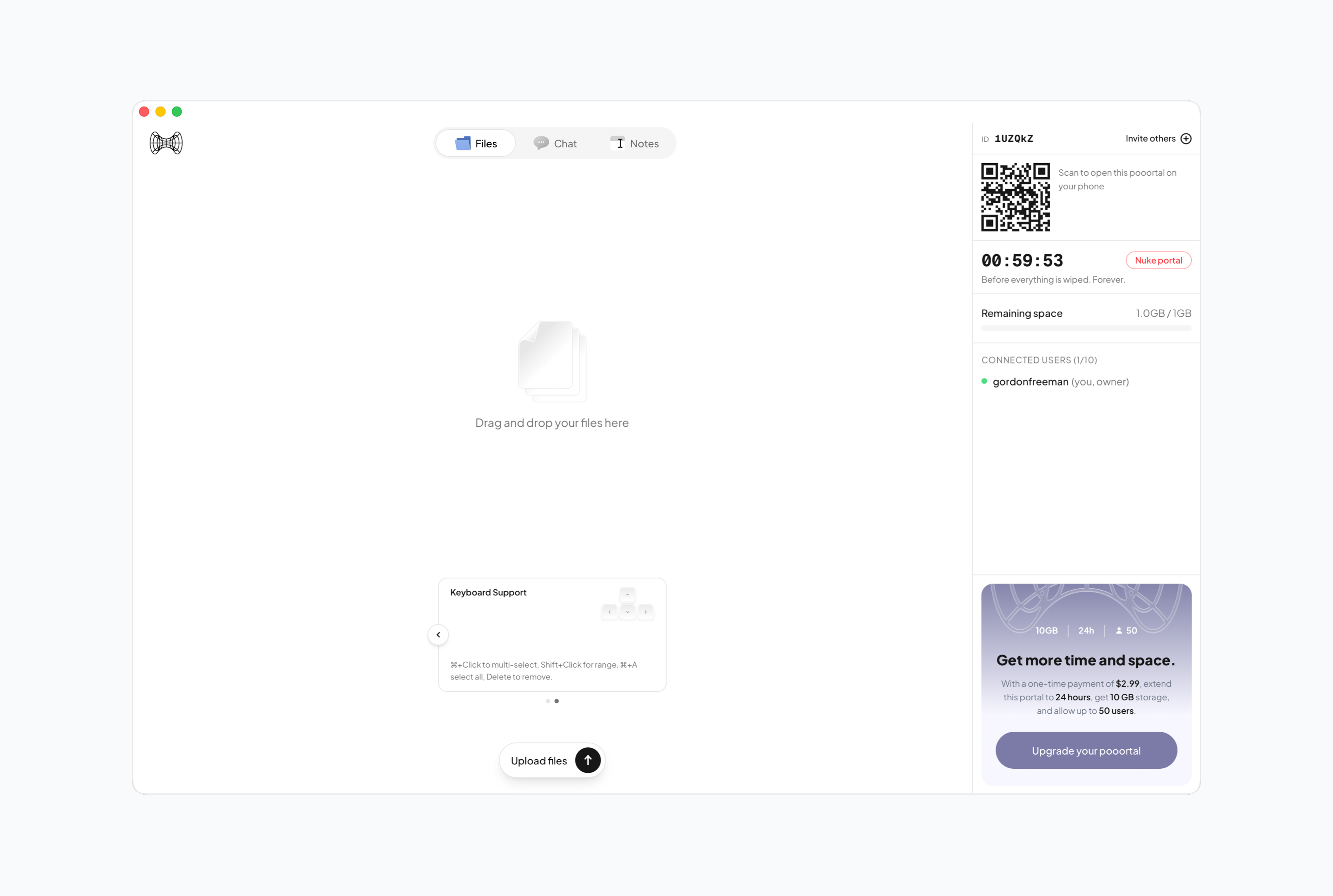 Pooortal - Screenshot 3 showing product features and functionality