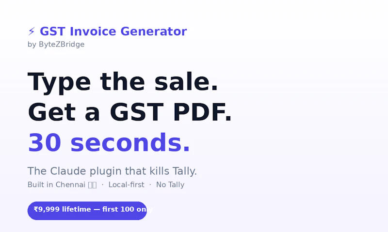 GST Invoice Generator screenshot 2