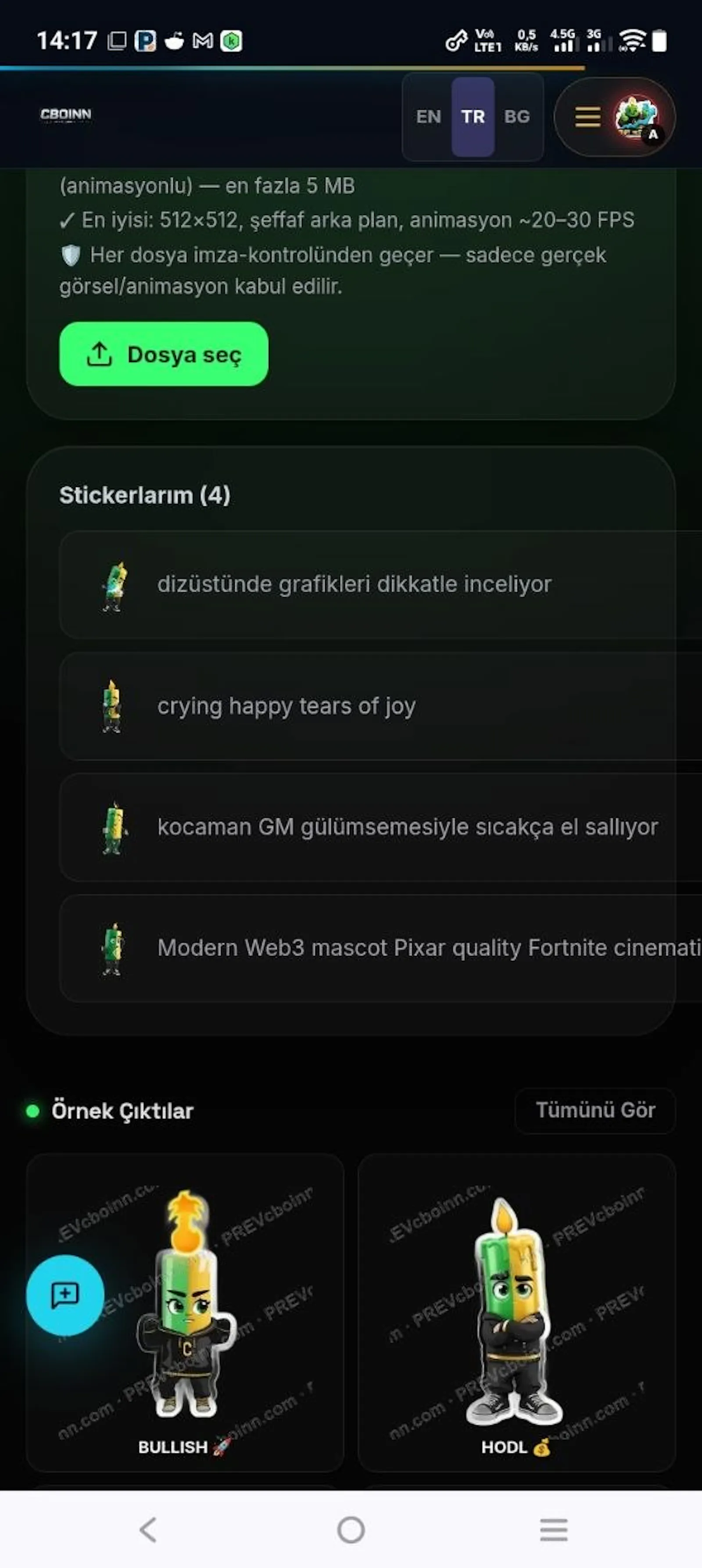 CBOINN AI Character Creator screenshot 4