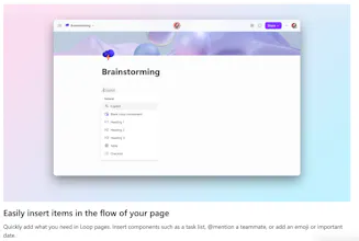 Microsoft Loop gallery image