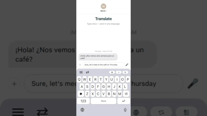Vavus Keyboard screenshot 1 (video preview)