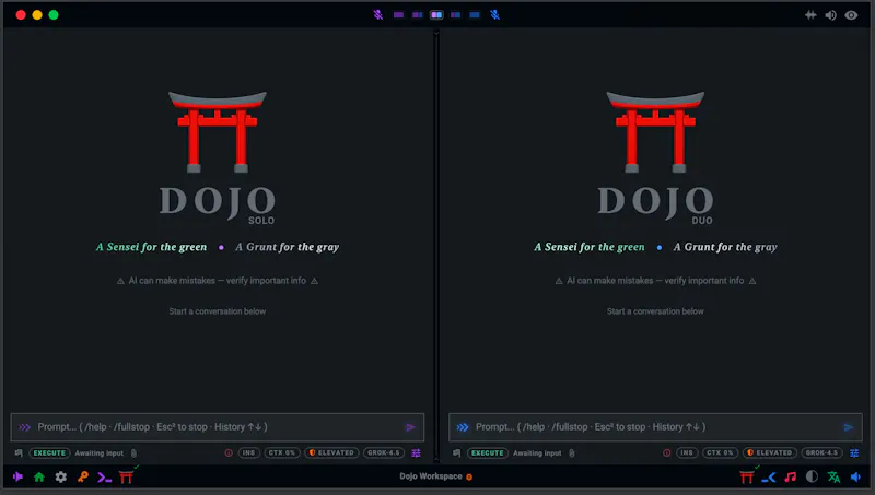 Dojo Workspace screenshot 6