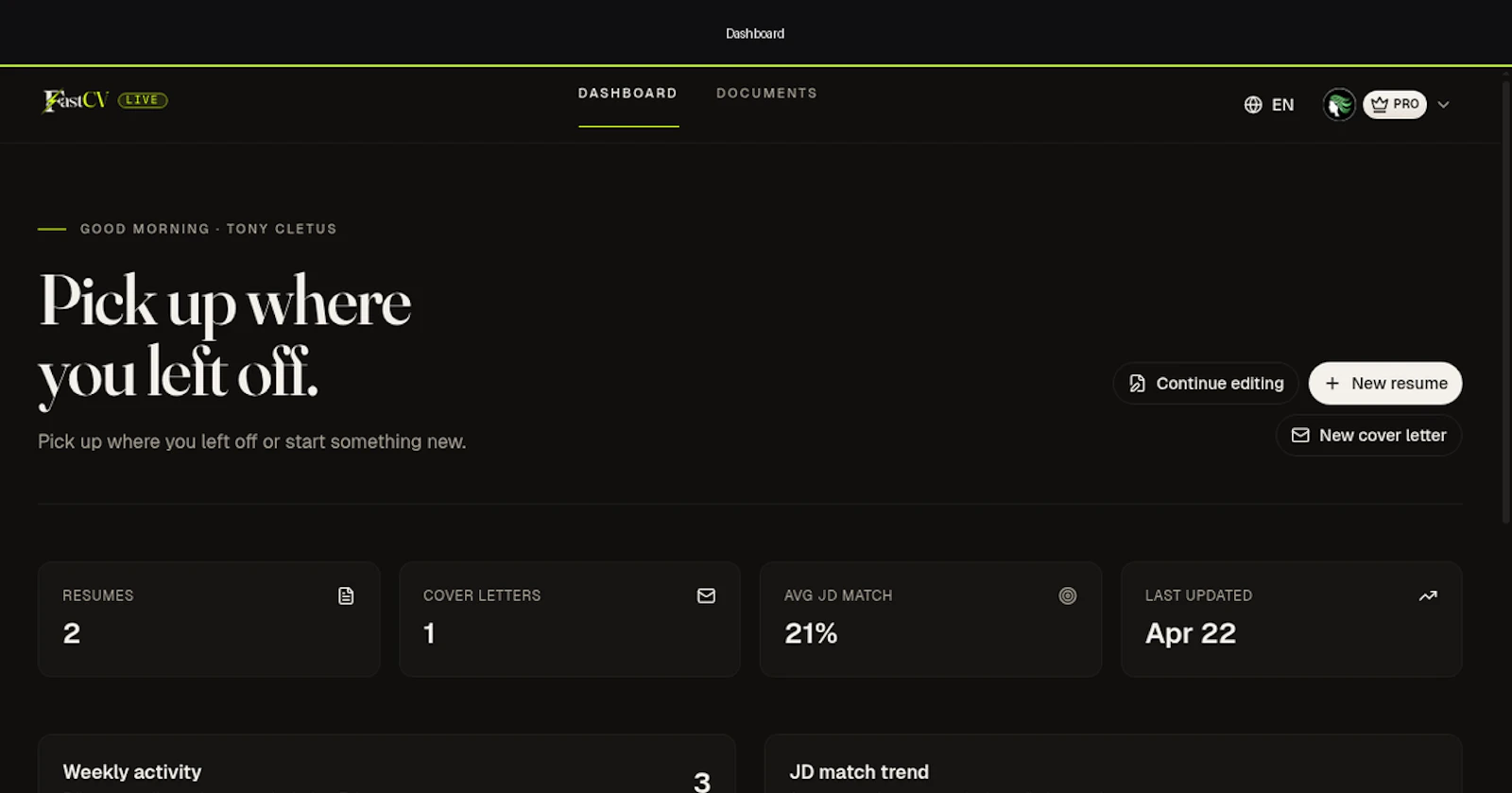FastCV screenshot 3
