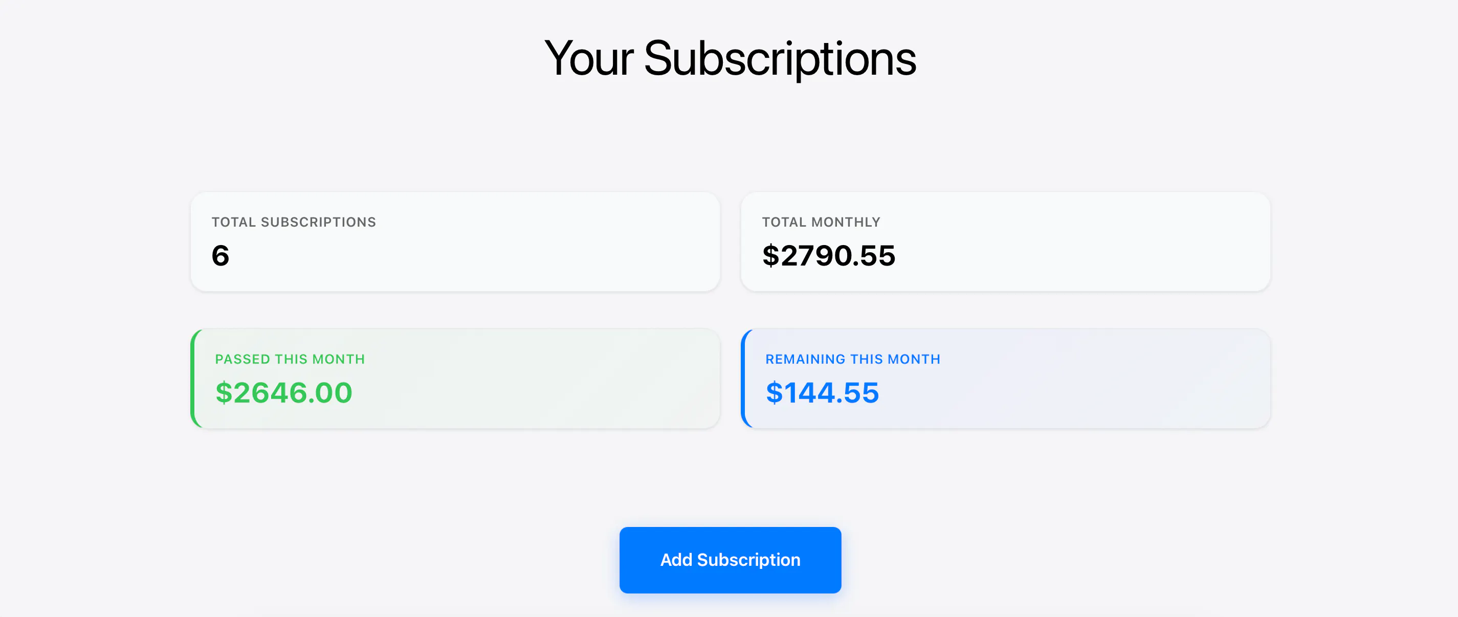 SubRemindr gallery image