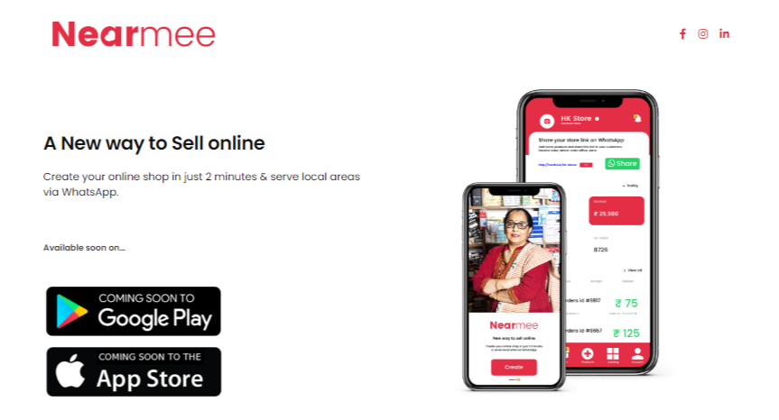 NearMee - Create online shop gallery image