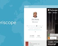 Periscope Profiles on Web media 3