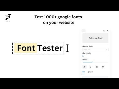 startuptile Font Tester-Elevate your landing page with better Typography