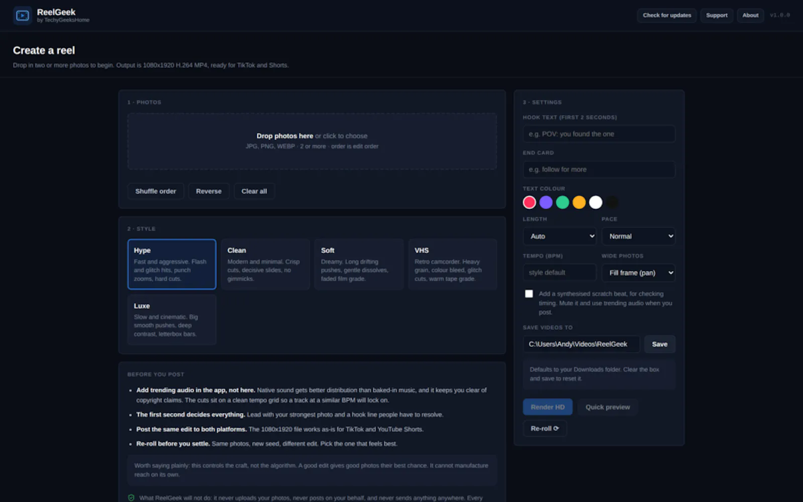 ReelGeek screenshot 2