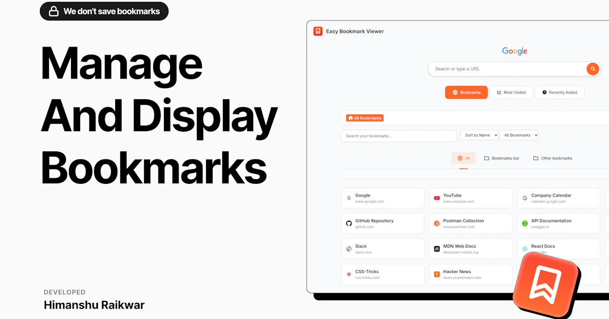 Easy Bookmark Viewer