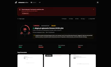 URL Scanner Online (Aprensec) gallery image