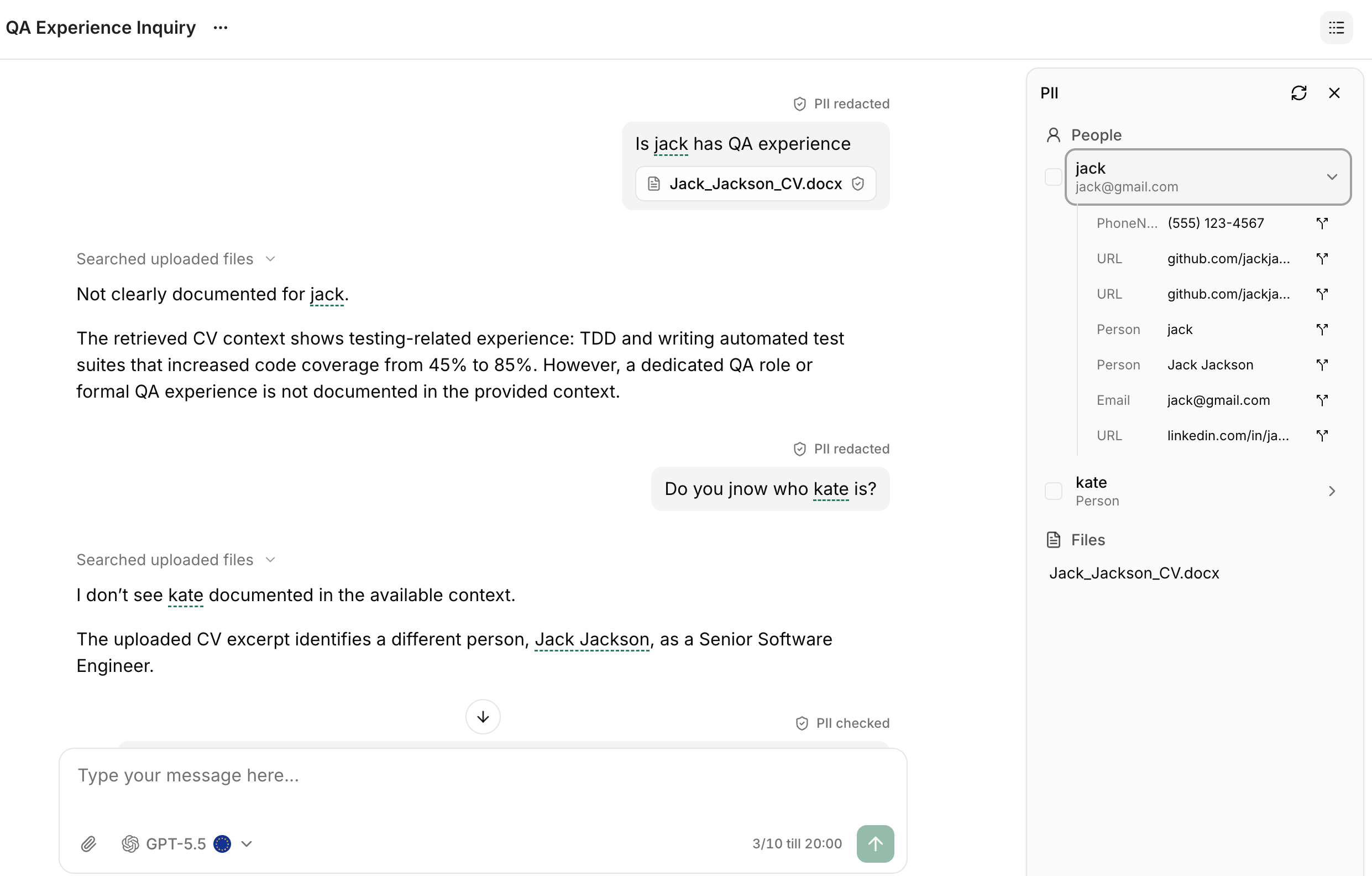RepplsGPT - GDPR complient chat gallery image