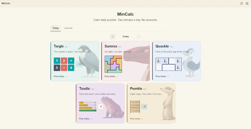 MinCalc screenshot 7