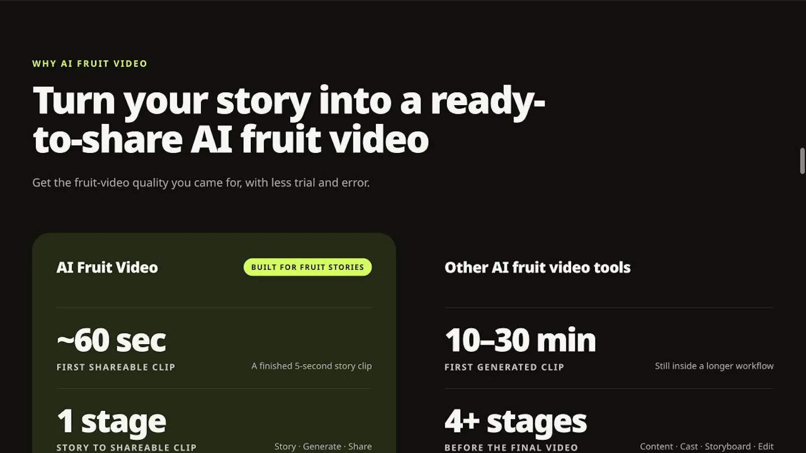 AI Fruit Video screenshot 4