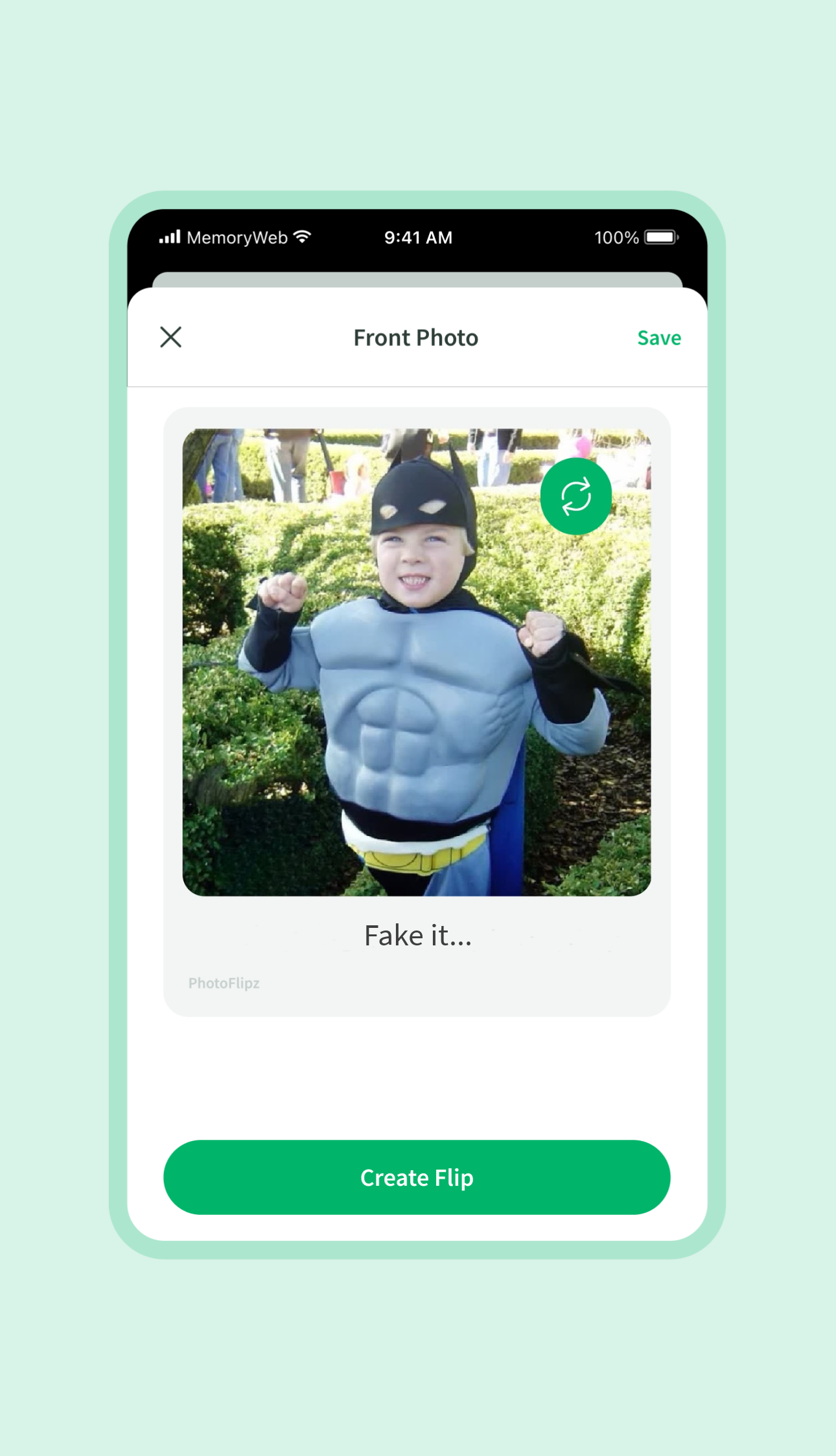 Application Photoflipz - Memories in Motion media 4